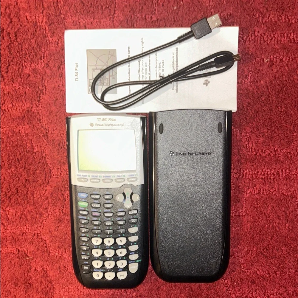 BRAND NEW Texas Instruments TI-84 Plus Graphing Calculator in Black and Gray
